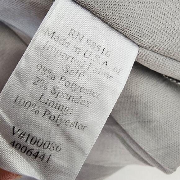 Coldwater Creek Tank Top Shell Womens 2X 20W 22W Black Gray Ombre Feather Ruffle - Picture 7 of 7